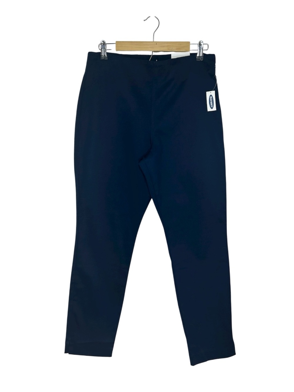 Old Navy Stretchy Dark Navy Waist band  Higb Rise Versatile Ankle Pants 12